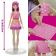 Игра от Пластелин Play-Doh Barbie Hearts & Hair Многоцветен