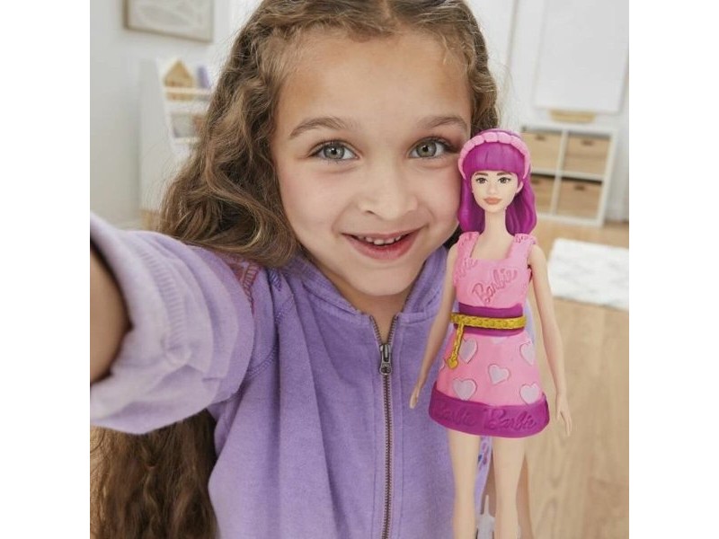 Игра от Пластелин Play-Doh Barbie Hearts & Hair Многоцветен