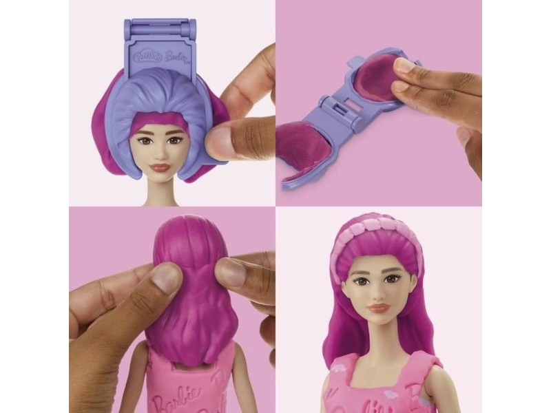 Игра от Пластелин Play-Doh Barbie Hearts & Hair Многоцветен
