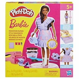 Игра от Пластелин Play-Doh Barbie Fashionista Ruffles Многоцветен 730 g