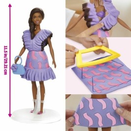 Игра от Пластелин Play-Doh Barbie Fashionista Ruffles Многоцветен 730 g