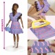 Игра от Пластелин Play-Doh Barbie Fashionista Ruffles Многоцветен 730 g Игра от Пластелин Play-Doh Barbie Fashionista Ruffles Многоцветен 730 g