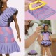 Игра от Пластелин Play-Doh Barbie Fashionista Ruffles Многоцветен 730 g Игра от Пластелин Play-Doh Barbie Fashionista Ruffles Многоцветен 730 g