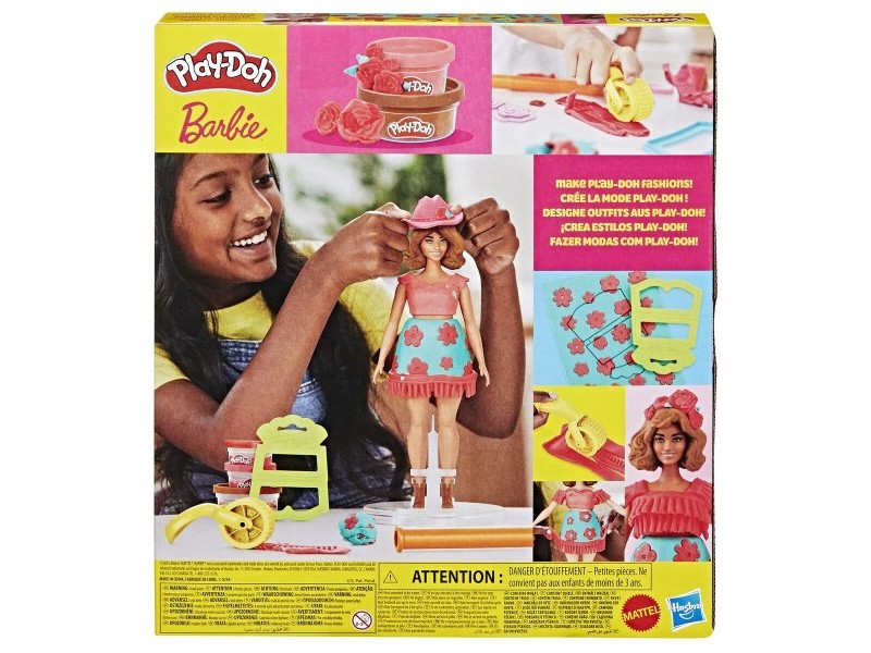 Игра от Пластелин Play-Doh Florals & Fringe Многоцветен