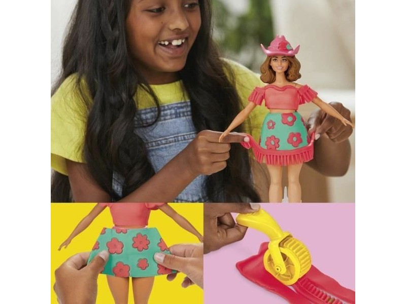 Игра от Пластелин Play-Doh Florals & Fringe Многоцветен