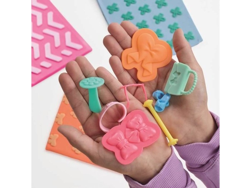 Игра от Пластелин Play-Doh BArbie Pearls & Bows Многоцветен