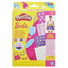 Игра от Пластелин Play-Doh Barbie Sparkles & Gems Многоцветен