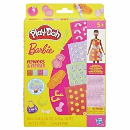 Игра от Пластелин Play-Doh Barbie FLowers & Florals Многоцветен