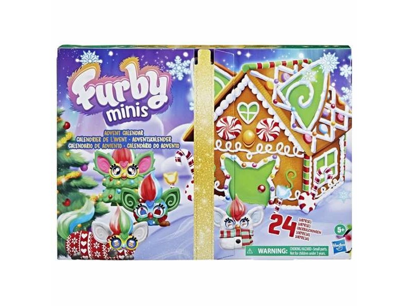 Коледен Календар Furby Minis полиестер ABS PoE Многоцветен Коледен Календар Furby Minis полиестер ABS PoE Многоцветен