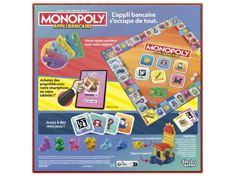 Настолна игра Monopoly Monopoly Appli Bancaire
