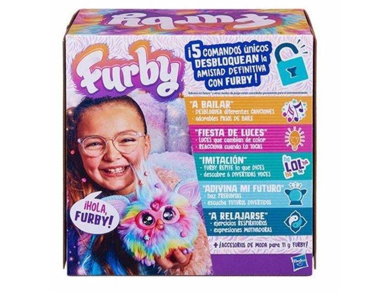 Интерактивно Куче Furby Dj Rainbow