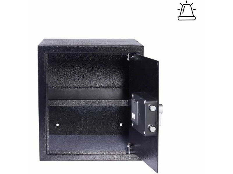 Сейф с електронна ключалка Yale Черен 40 L 39 x 35 x 36 cm Неръждаема стомана