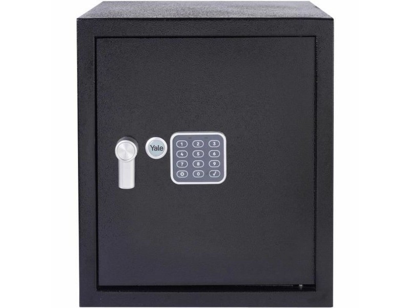 Сейф с електронна ключалка Yale Черен 40 L 39 x 35 x 36 cm Неръждаема стомана