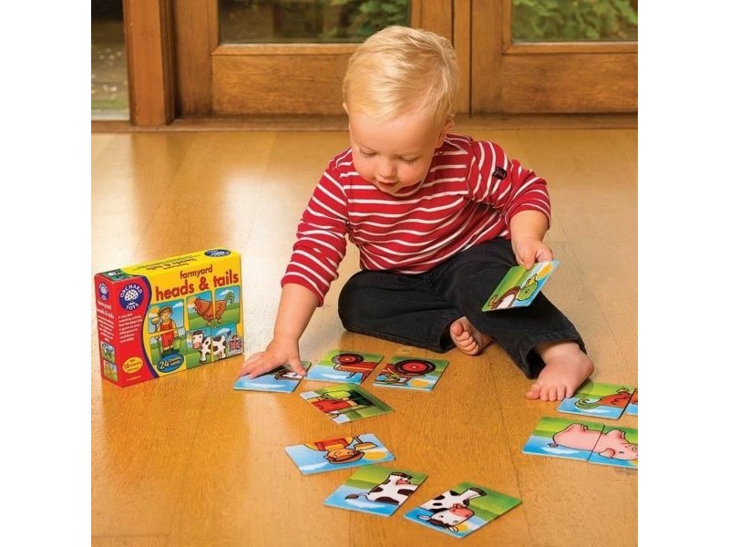 Образователна Игра Orchard Farmyard Heads & Tails (FR)