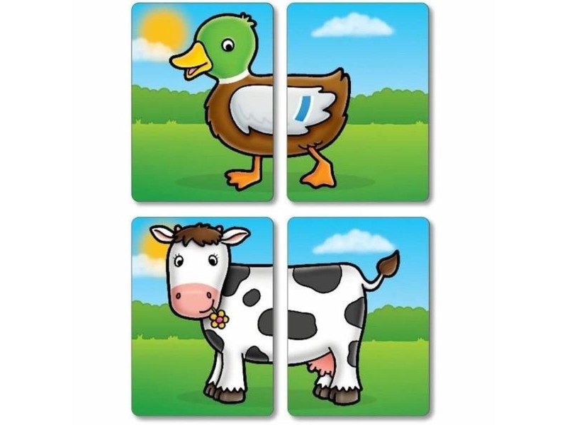Образователна Игра Orchard Farmyard Heads & Tails (FR)