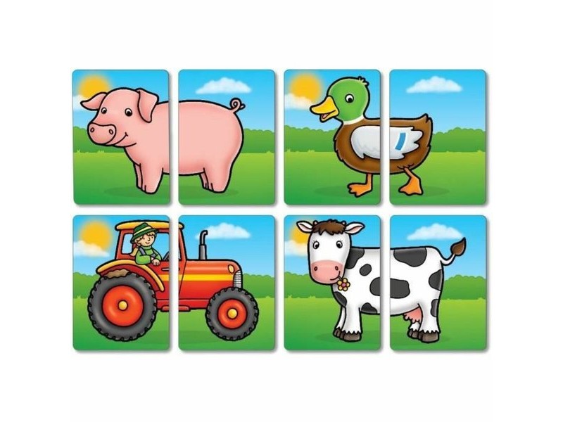 Образователна Игра Orchard Farmyard Heads & Tails (FR)