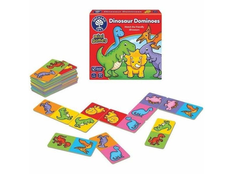 Образователна Игра Orchard Dinosaur Dominoes (FR)