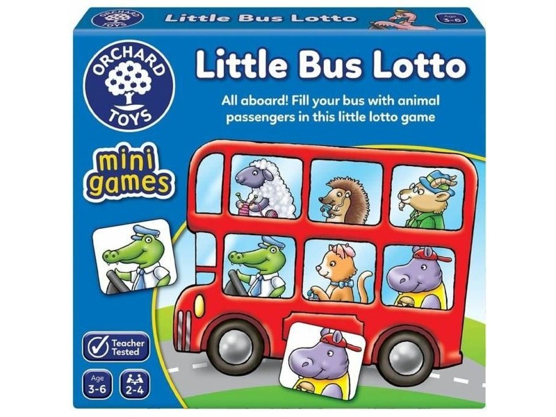 Образователна Игра Orchard Little Bus Lotto (FR)