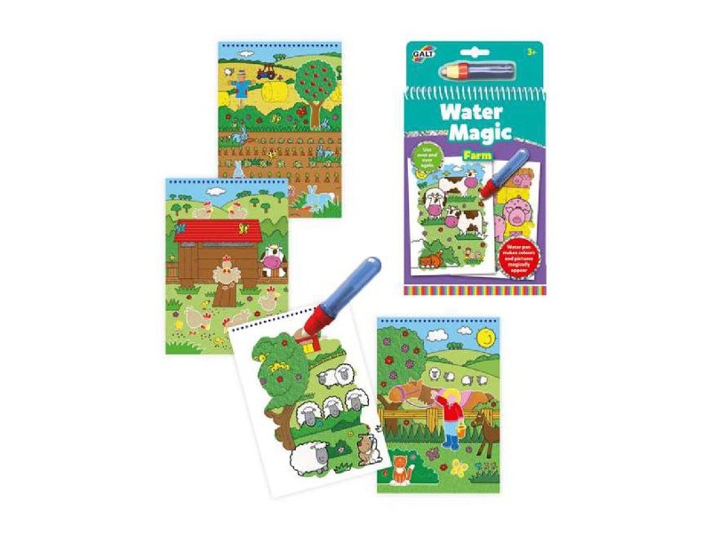 Книжка с Картинки за Оцветяване Water Magic Diset A3079H