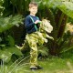 Маскировъчен костюм за деца Зелен Динозавър 4-6 Размер