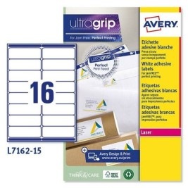 Етикети за принтер Avery L7162 Бял 15 Листи 99,1 x 33,9 mm (5 броя)