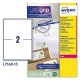 Етикети за принтер Avery L7168 Бял 15 Листи 199,6 x 143,5 mm (5 броя) Етикети за принтер Avery L7168 Бял 15 Листи 199,6 x 143,5 mm (5 броя)