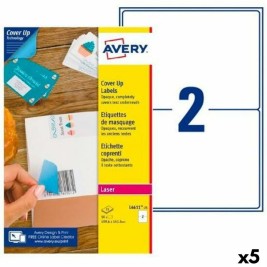 Етикети за принтер Avery L4611 Бял 25 Листи 199,6 x 143,5 mm (5 броя)