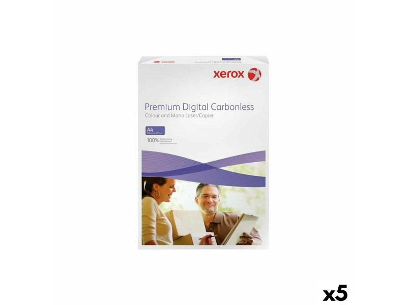 Хартия за Печат Xerox Бял A4 500 Листи (5 броя)