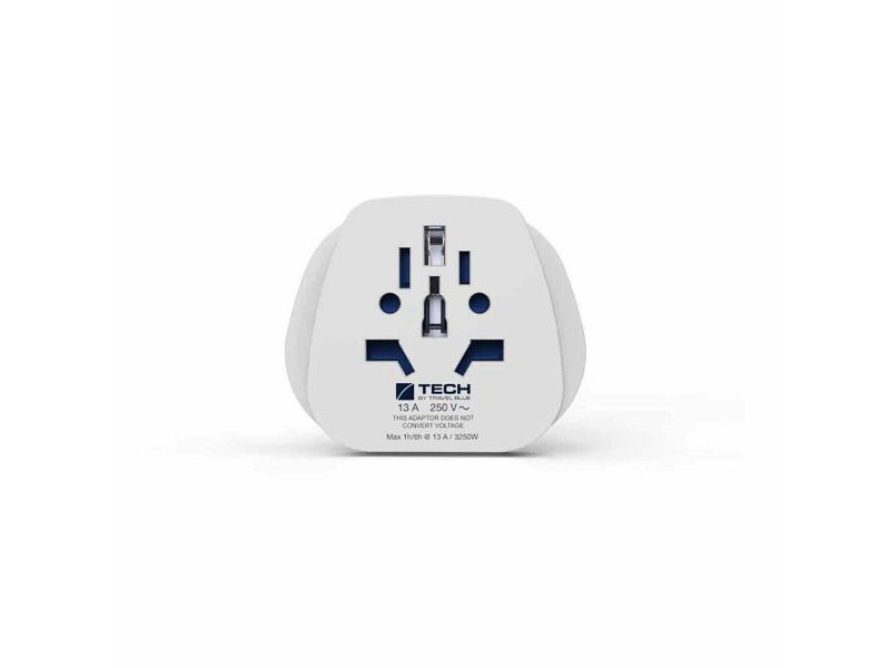 Универсален Щепсел Адаптер за Пътуване Travel Blue TB-901 Европейски Schuko