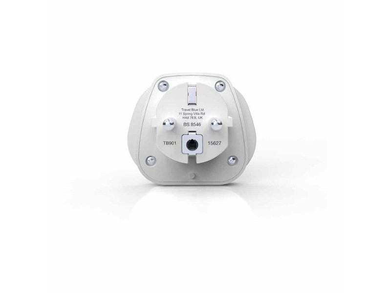 Универсален Щепсел Адаптер за Пътуване Travel Blue TB-901 Европейски Schuko