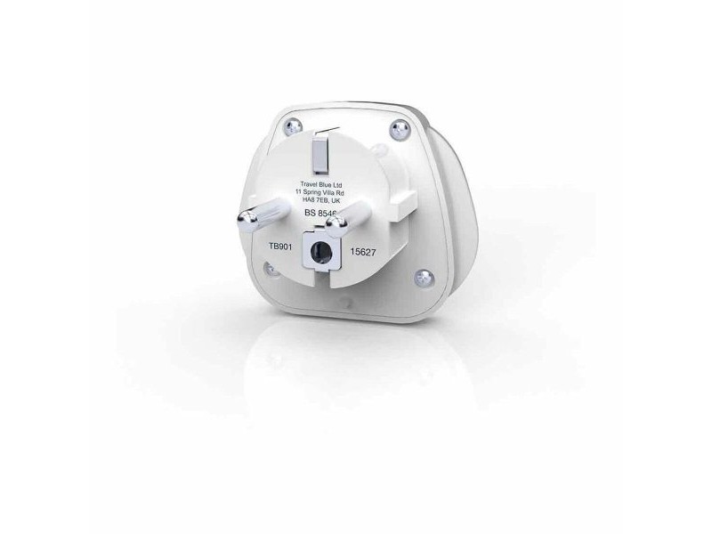 Универсален Щепсел Адаптер за Пътуване Travel Blue TB-901 Европейски Schuko