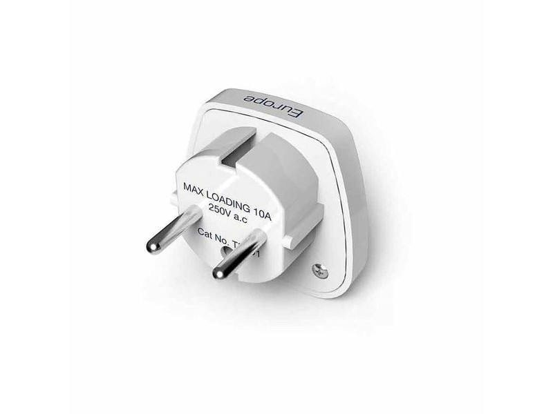 Универсален Щепсел Адаптер за Пътуване Travel Blue TB-901 Европейски Schuko