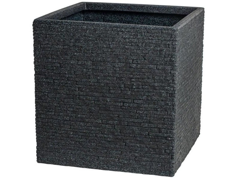 Саксия Strata Дъска 39 x 39 x 39 cm Цимент Пластмаса Квадратек