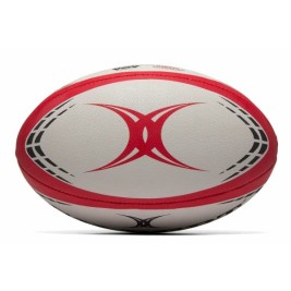 Топка за Ръгби Gilbert G-TR4000 Бял 28 cm Червен
