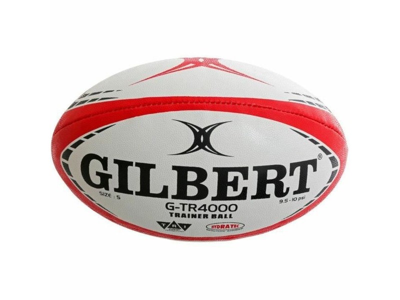 Топка за Ръгби Gilbert G-TR4000 5 Бял Червен