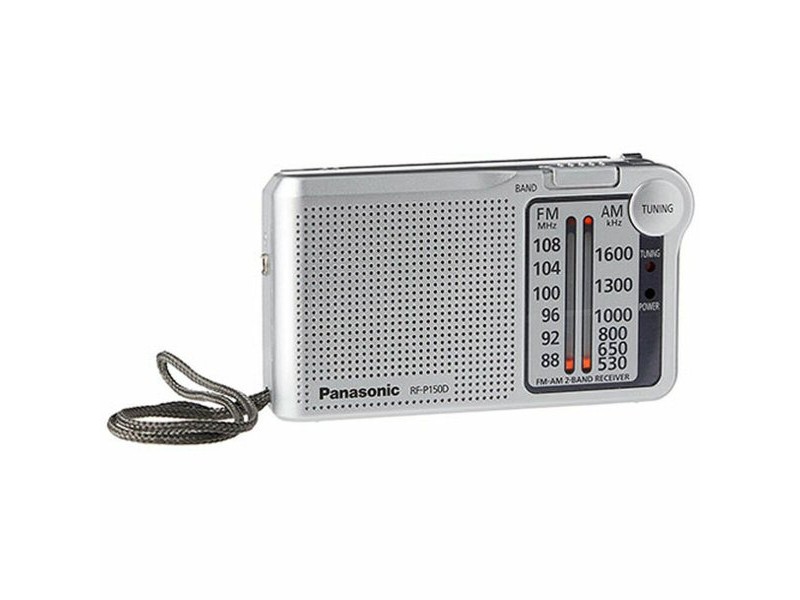 Радио преводач Panasonic RF-P150DEG-S Сребрист AM/FM Радио преводач Panasonic RF-P150DEG-S Сребрист AM/FM