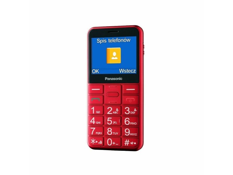 Мобилен телефон за по-възрастни хора Panasonic KX-TU155EXRN 2,4 Мобилен телефон за по-възрастни хора Panasonic KX-TU155EXRN 2,4