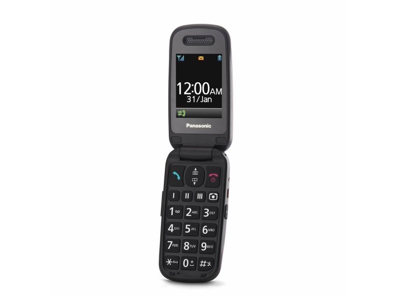 Мобилен телефон за по-възрастни хора Panasonic KX-TU446EXG 2,4
