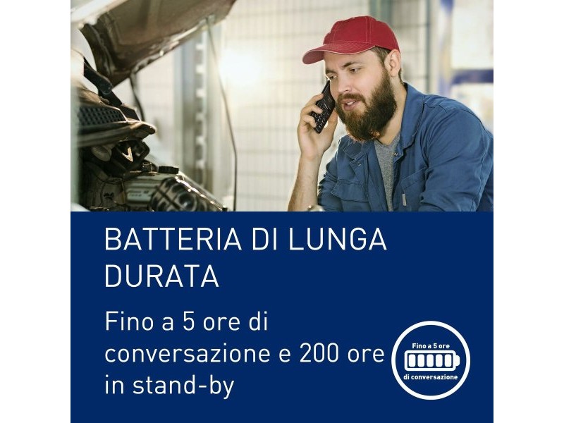 Мобилен телефон за по-възрастни хора Panasonic KX-TF400EXB