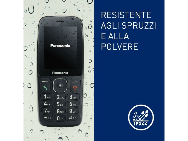 Мобилен телефон за по-възрастни хора Panasonic KX-TF400EXB