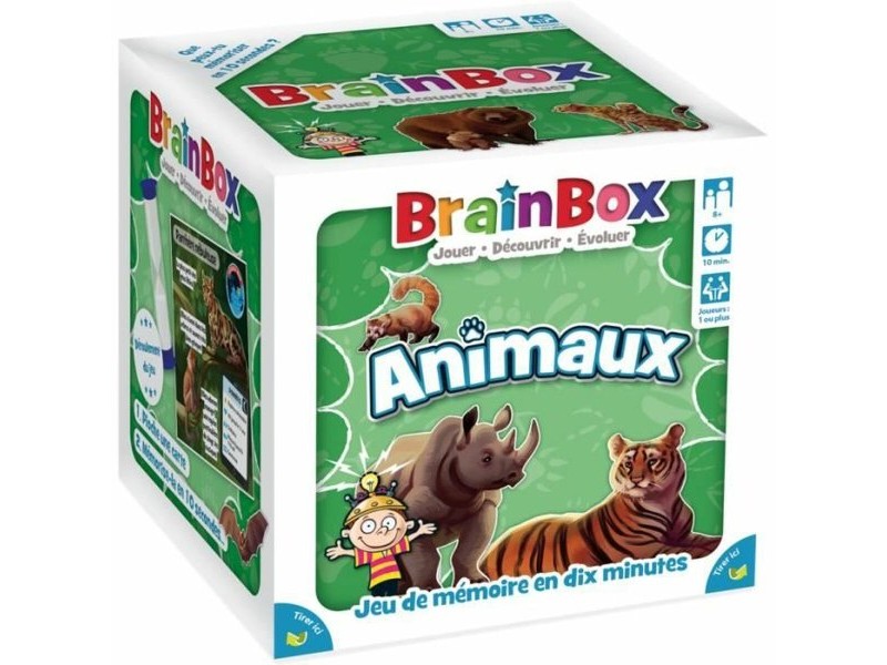Образователна Игра Asmodee BrainBox - Animales