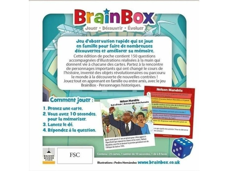 Образователна Игра Brainbox personnages historiques