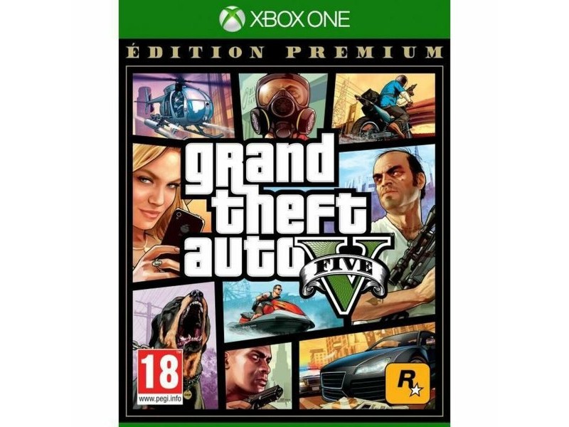 Видеоигра Xbox One Microsoft GTA V: PREMIUM ED
