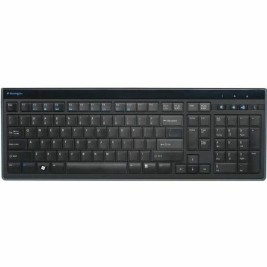 Клавиатура Kensington Advance Fit AZERTY Черен Матово черно френски AZERTY