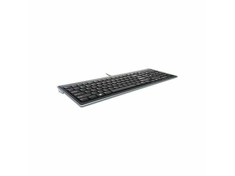 Клавиатура Kensington Advance Fit Черен Испанска Qwerty