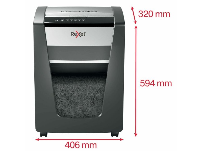 Шредер за хартия за микро рязане Rexel M515 30 L