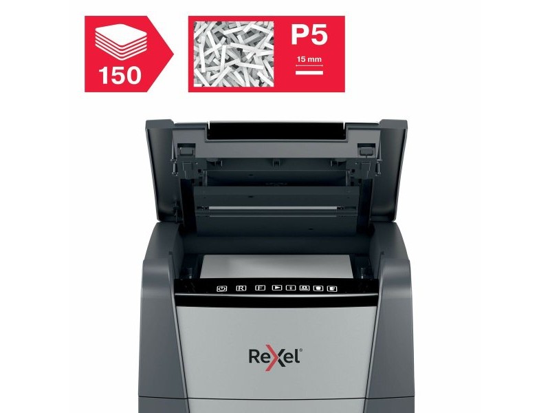 Шредер за хартия за микро рязане Rexel Optimum AutoFeed 150M