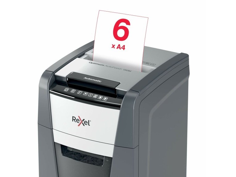 Шредер за хартия за микро рязане Rexel Optimum AutoFeed 150M