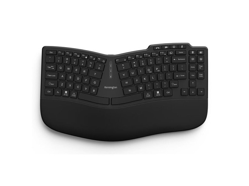 Клавиатура с мишка Kensington K75491ES Черен испански QWERTY Клавиатура с мишка Kensington K75491ES Черен испански QWERTY