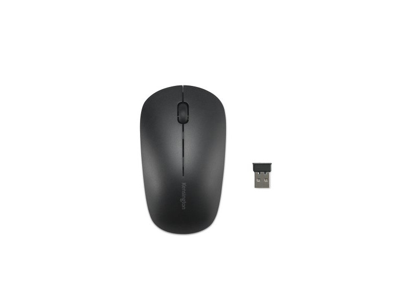 Клавиатура с мишка Kensington K75562ES Черен испански QWERTY
